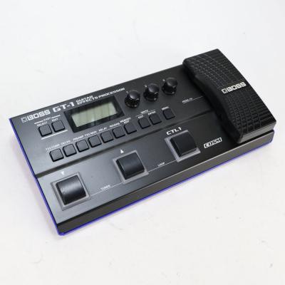 【中古】ボス マルチエフェクター BOSS GT-1 Guitar Effect Processor 本体画像 斜め