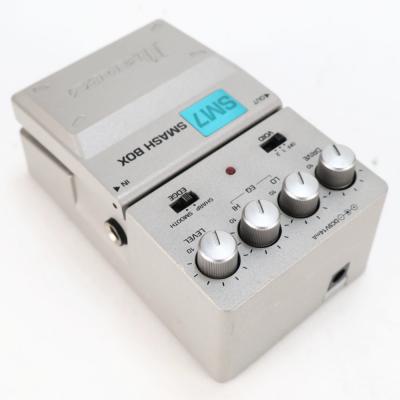 【中古】 ディストーション エフェクター Ibanez SM7 SMASH BOX ギターエフェクター 本体画像 斜め