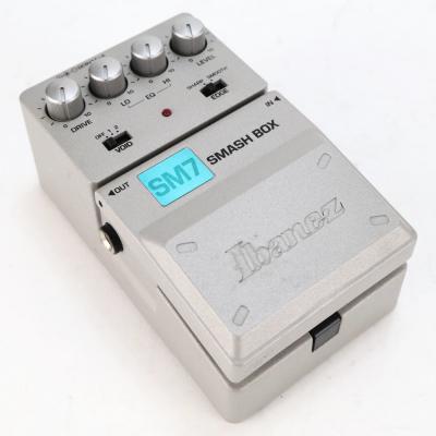 【中古】 ディストーション エフェクター Ibanez SM7 SMASH BOX ギターエフェクター 本体画像 斜め 2