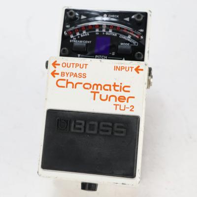 【中古】 クロマチックチューナー エフェクター BOSS TU-2 Chromatic Tuner ペダルチューナー