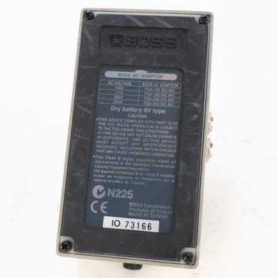 【中古】 クロマチックチューナー エフェクター BOSS TU-2 Chromatic Tuner ペダルチューナー 本体画像 裏