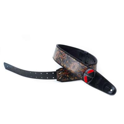 Righton! STRAPS ライトオンストラップ CRUNCH Black ギターストラップ サブ画像3
