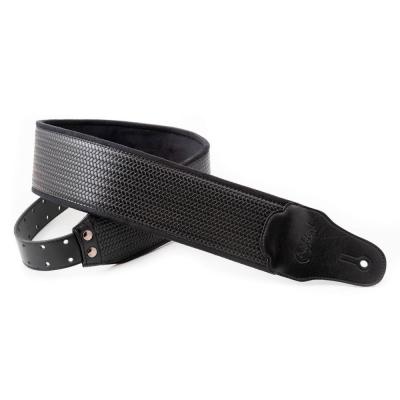Righton! STRAPS ライトオンストラップ BOND-80 Black ギターストラップ サブ画像1