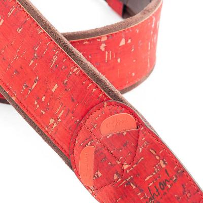 Righton! STRAPS ライトオンストラップ Cork Red ギターストラップ サブ画像4