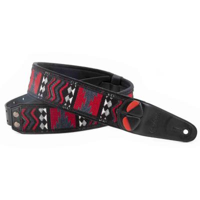 Righton! STRAPS ライトオンストラップ Azteca Black ギターストラップ