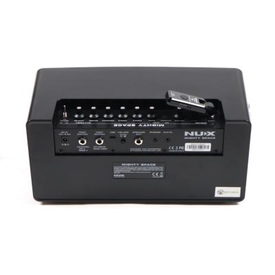 【中古】 NUX ニューエックス Mighty Space 小型ギターアンプ コンボ ワイヤレスモデリングアンプ リア斜めアングル画像