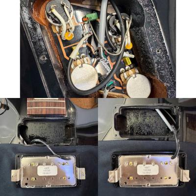 【中古】 エレキギター GIBSON Les Paul Studio Ebony Black 2021年製 3.94kg ギブソン レスポール スタジオ ブラック 内部