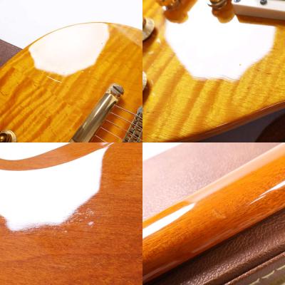 【中古】 エレキギター Gibson Les Paul Junior Special Plus Trans Amber Gold Hardware 2001年製 ギブソン レスポール ジュニアスペシャル AAメイプルトップ 傷