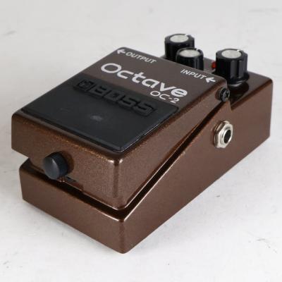【中古】オクターブ エフェクター BOSS OC-2 Octave ギターエフェクター オクターバー 側面