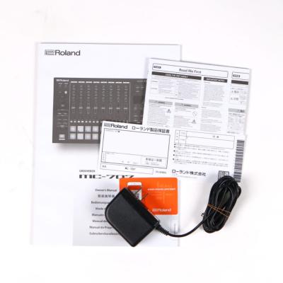 【中古】 ローランド ROLAND MC-707 GROOVEBOX グルーヴボックス 説明書画像