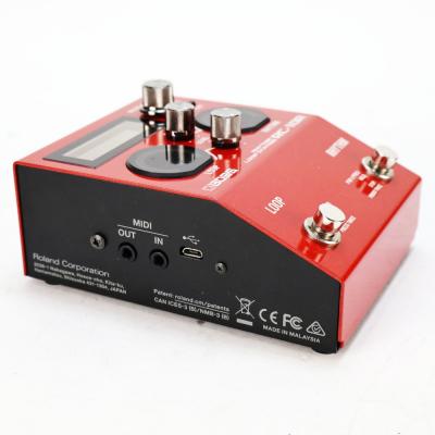 【中古】 BOSS RC-10R Rhythm Loop Station ルーパー ギターエフェクター 本体画像 斜め