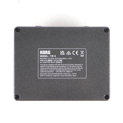 【中古】 Nu:Tekt KORG TR-S POWER TUBE REACTOR パワーチューブリアクター ギターエフェクター nutube 組み立て済み ボトム画像
