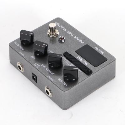 【中古】 Nu:Tekt KORG TR-S POWER TUBE REACTOR パワーチューブリアクター ギターエフェクター nutube 組み立て済み リア斜めアングル画像