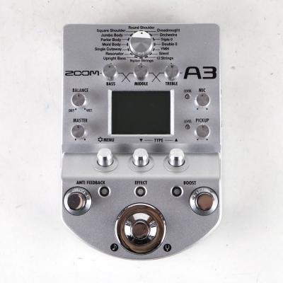 【中古】 アコースティック用プリアンプ エフェクター ZOOM A3 トップ画像
