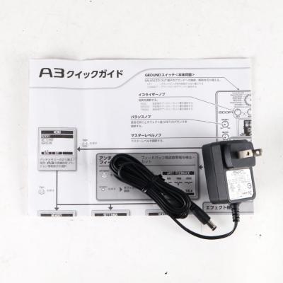 【中古】 アコースティック用プリアンプ エフェクター ZOOM A3 付属品画像