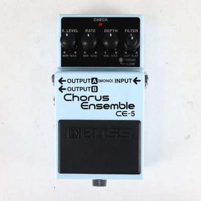 【中古】コーラスアンサンブル エフェクター BOSS CE-5 Chorus Ensemble ギターエフェクター 正面