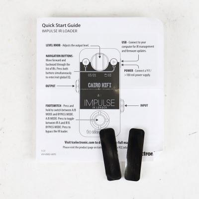 【中古】 tc electronic IMPULSE IR LOADER キャビネットシミュレーター IRローダー ギターエフェクター 付属品