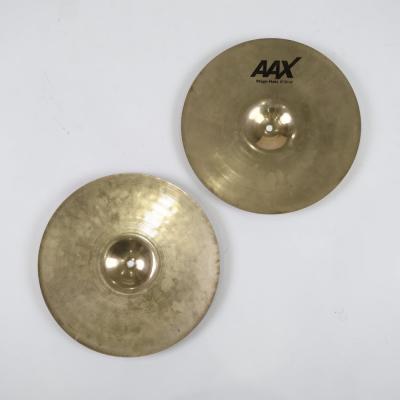 【中古】 ハイハットシンバル セイビアン SABIAN AAX Stage Hats 14インチ ペア 裏面