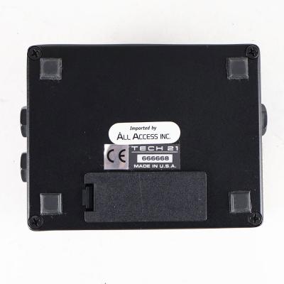 【中古】サンズアンプ ベースドライバーDI TECH21 SansAmp BASS DRIVER DI 旧仕様 ベース用DI プリアンプ 裏面