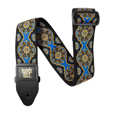 ERNIE BALL アーニーボール 5634 Kaleidoscope Blue Jacquard Strap ギターストラップ PO5634