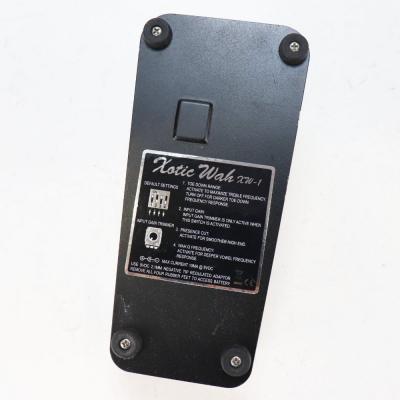 【中古】 ワウペダル Xotic XW-1 WAH エキゾチック ギターエフェクター 本体画像 裏