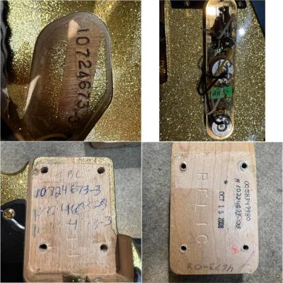 【中古】 エレキギター Fender Custom Shop TBC 1963 Telecaster NOS Black and Gold 2008年製 フェンダー カスタムショップ テレキャスター ブラック & ゴールド 詳細画像