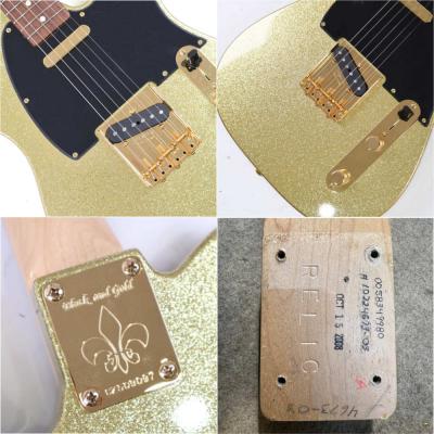 【中古】 エレキギター Fender Custom Shop TBC 1963 Telecaster NOS Black and Gold 2008年製 フェンダー カスタムショップ テレキャスター ブラック & ゴールド 詳細画像