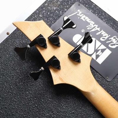 【中古】 エレキベース ESP Forest Bass See Thru Blue フォレストベース ヘッド裏画像