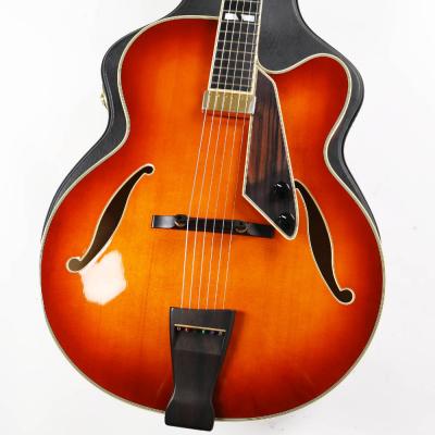 【中古】D’Aquisto ダキスト DQ-NYE New Yorker ALB 2014年製 フルアコ ニューヨーカー ボディ画像