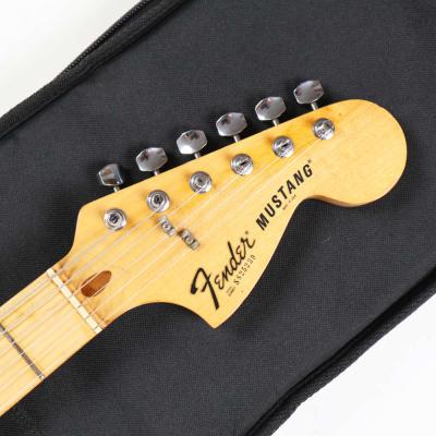 【中古】 エレキギター Fender USA Mustang refinish WH 1979年製 フェンダー ムスタング ヘッド画像