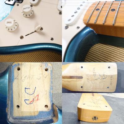 【中古】 エレキギター Fender Custom Shop MBS 1954 Stratocaster Closet Classic Lake Placid Blue Master Built by Dennis Galuszka 2003年製 フェンダーカスタムショップ ストラトキャスター デニス・ガルツカ 内部 2