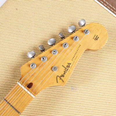 【中古】 エレキギター Fender Custom Shop MBS 1954 Stratocaster Closet Classic Lake Placid Blue Master Built by Dennis Galuszka 2003年製 フェンダーカスタムショップ ストラトキャスター デニス・ガルツカ ヘッド画像