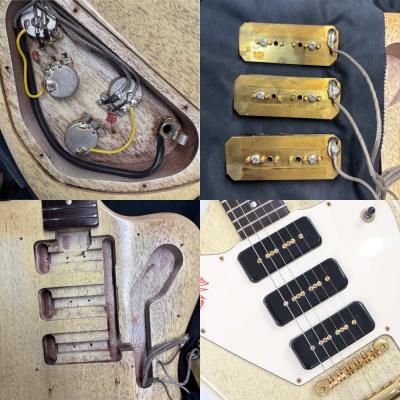 【中古】Gibson Custom Shop ギブソン カスタムショップ Non-Reverse Firebird TV White 2006年製 エレキギター 詳細画像