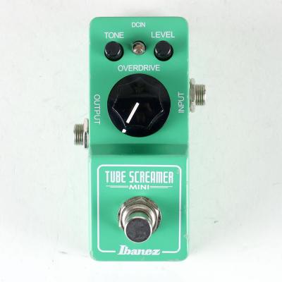 【中古】 チューブスクリーマー ミニ アイバニーズ IBANEZ TSMINI Tube Screamer Mini オーバードライブ ギターエフェクター 正面