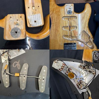【中古】 エレキギター Fender Stratocaster Natural Rosewood Fingerboard Hard Tail Refinish 1979年製 3.40kg フェンダー ストラトキャスター リフィニッシュ ピックアップ、ネック