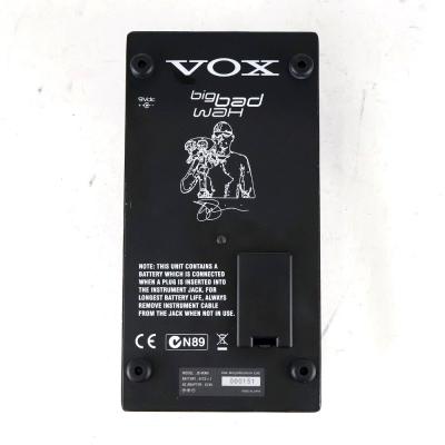 【中古】 ワウペダル ヴォックス VOX JS-WAH Big Bad WAH ボトム画像