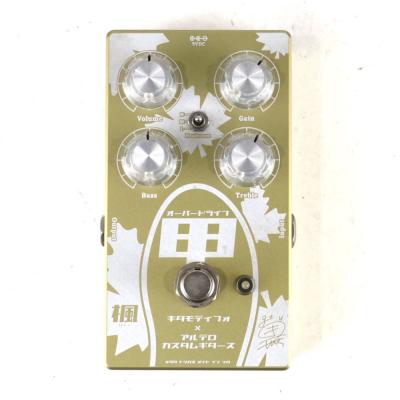 【中古】 オーバードライブ Altero Custom Guitars KAEDE -楓- キダモティフォシグネチャーモデル トップ画像