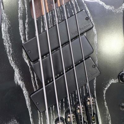 【中古】 エレキベース 5弦ベース Ibanez EHB1135MS SKL(Silver Wave Black Low Gloss) 2024年製 5弦 マルチスケールベース 詳細画像