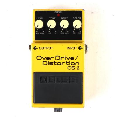 【中古】オーバードライブ ディストーション エフェクター BOSS OS-2 OverDrive Distortion ギターエフェクター