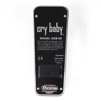 【中古】 ワウ エフェクター JIM DUNLOP Cry Baby GCB-95 ワウペダル ボトム画像