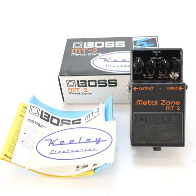 【中古】 ディストーション エフェクター Keeley キーリー BOSS MT-2 Mod Twilight Zone ギターエフェクター