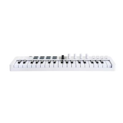 ARTURIA MiniLab 37 WH USB/MIDIキーボード パッド コントローラー 【Analog Lab Intro他バンドルソフト付き】 前面