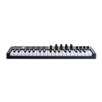 ARTURIA MiniLab 37 BK USB/MIDIキーボード パッド コントローラー 【Analog Lab Intro他バンドルソフト付き】 前面