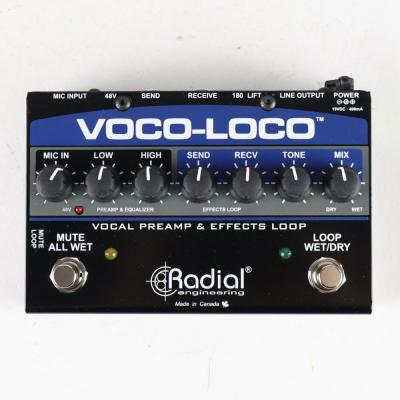 【中古】 エフェクトスイッチャー RADIAL VOCO-LOCO 正面