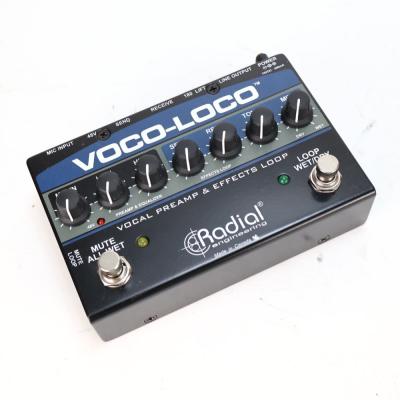 【中古】 エフェクトスイッチャー RADIAL VOCO-LOCO 斜めアングル画像