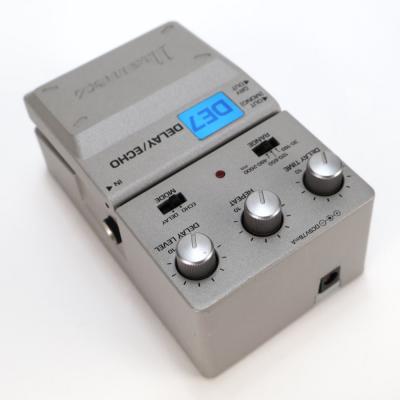 【中古】 ディレイ エコー エフェクター Ibanez DE7 リア斜めアングル画像