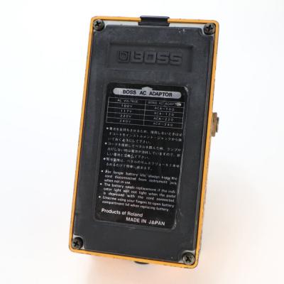 【中古】スーパーフィードバッカー ディストーション エフェクター BOSS DF-2 Made in Japan SUPER Feedbacker&Distortion ボトム画像