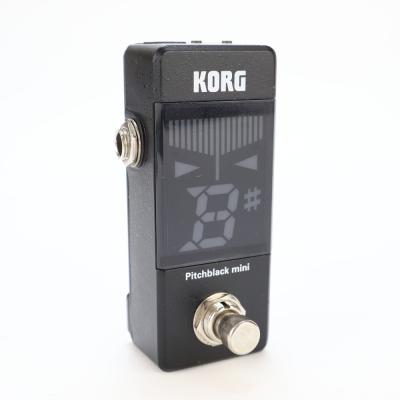 【中古】チューナー ピッチブラックミニ KORG PB-MINI PITCHBLACK mini ペダルチューナー