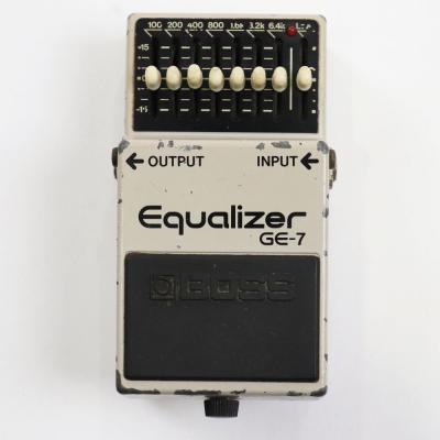【中古】イコライザー エフェクター BOSS GE-7 Equalizer Made in Japan ギターエフェクター