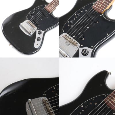 【中古】 Fender フェンダー Mustang Black ムスタング 1979年製 エレキギター 傷
